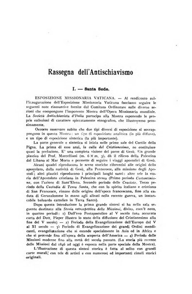 L'antischiavismo organo della Società antischiavista d'Italia e dei comitati antischiavisti nazionali